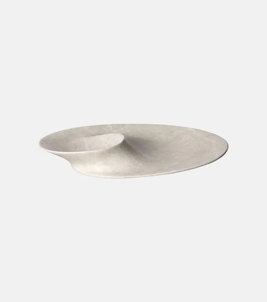 Swirl L48 Bowl - Grey, Marble
