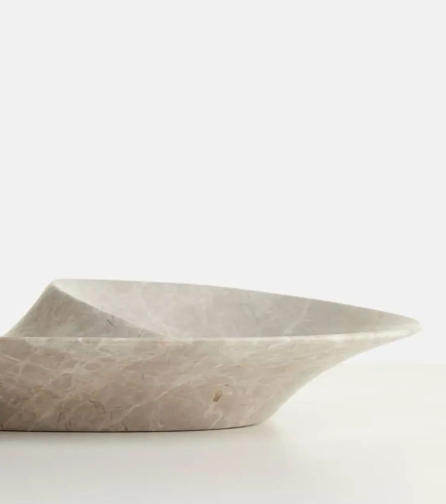 Swirl L48 Bowl - Grey, Marble