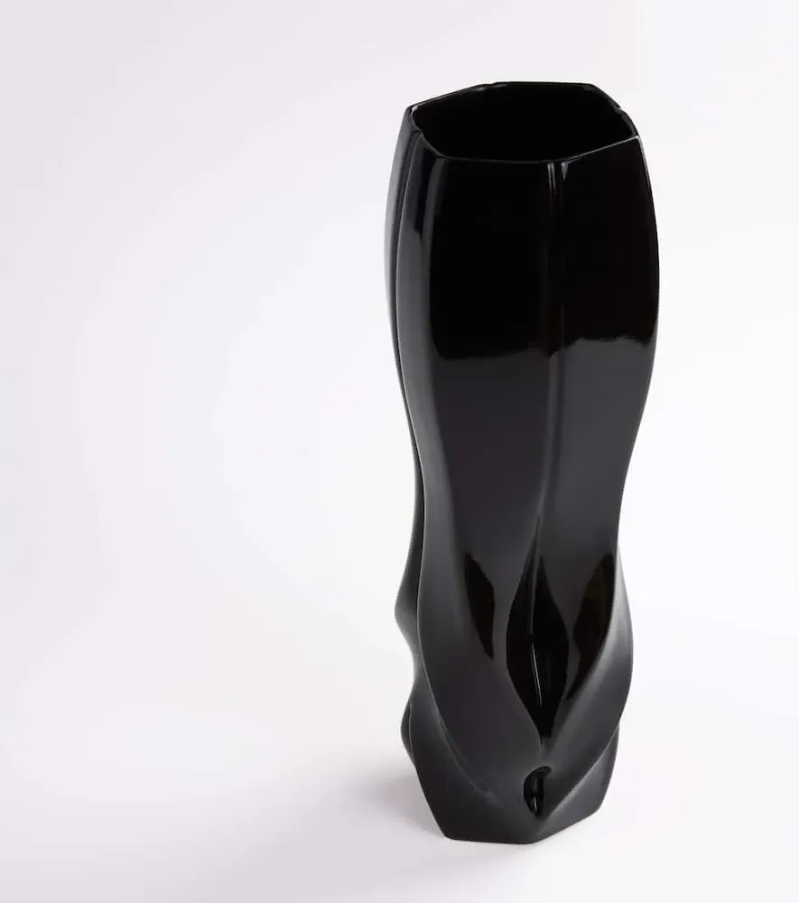 Zaha Hadid Design Braid Medium Vase - Black image