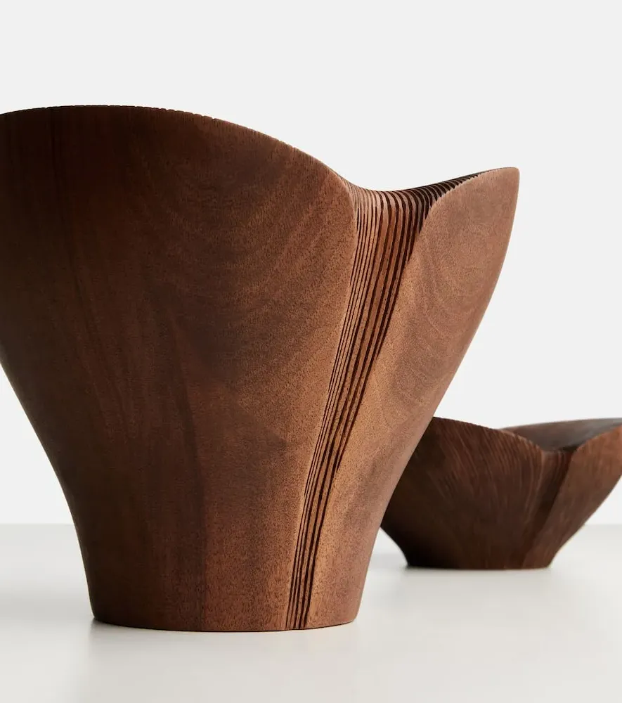 Kala Medium Bowl by Monica Förster - Walnut
