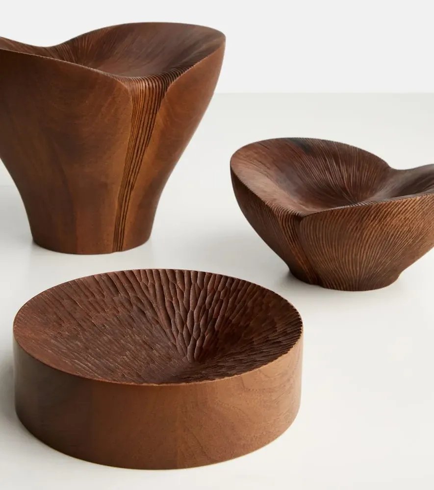 Kika Bowl by Jean-Marie Messaud - Walnut