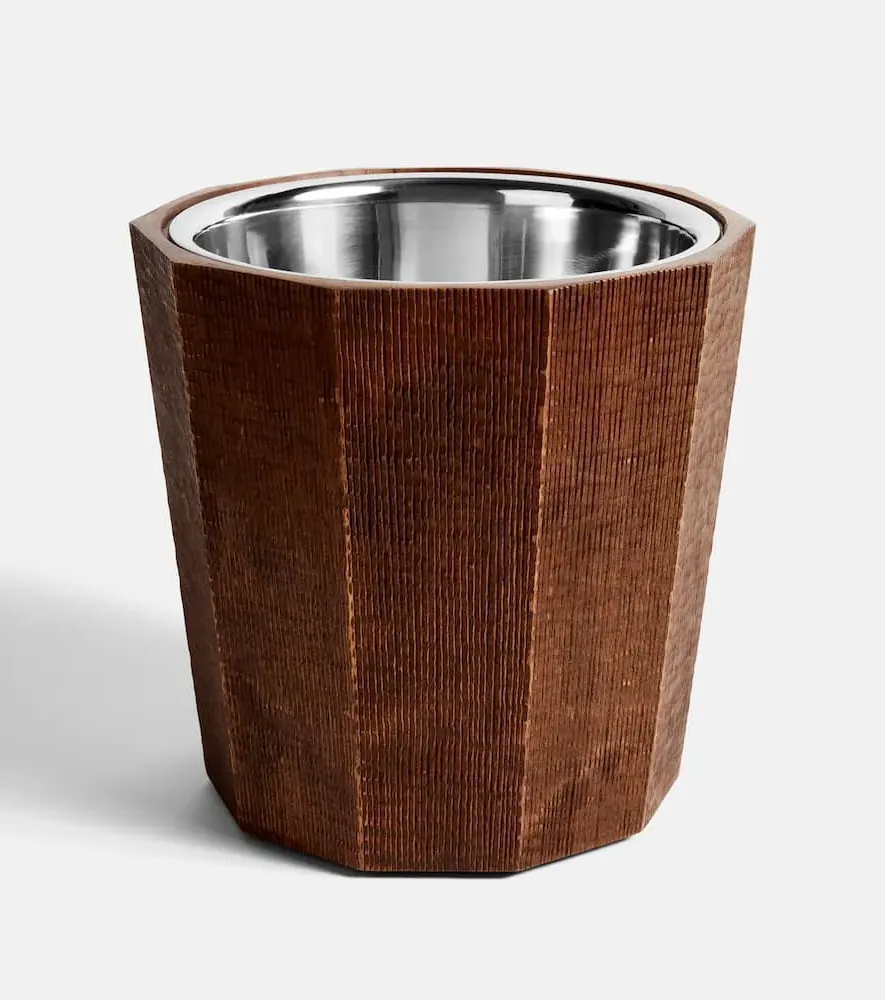 Merak Ice Bucket - Walnut