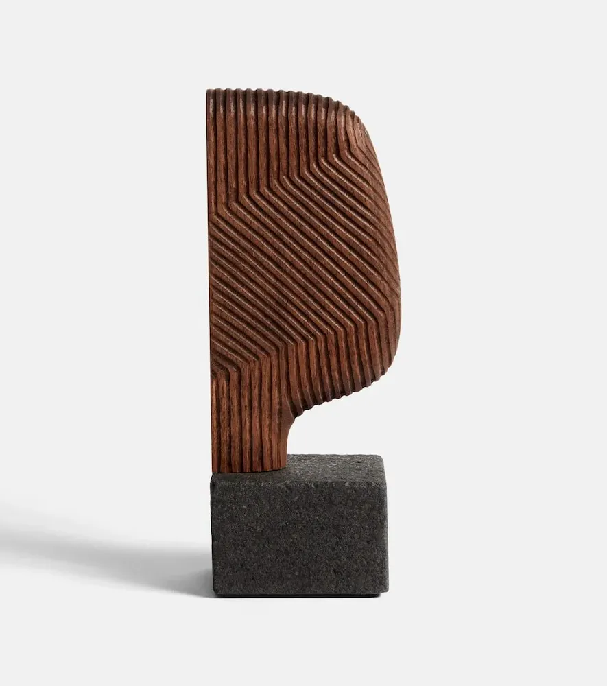 Moai Bookend by Patrick Norguet - Walnut product