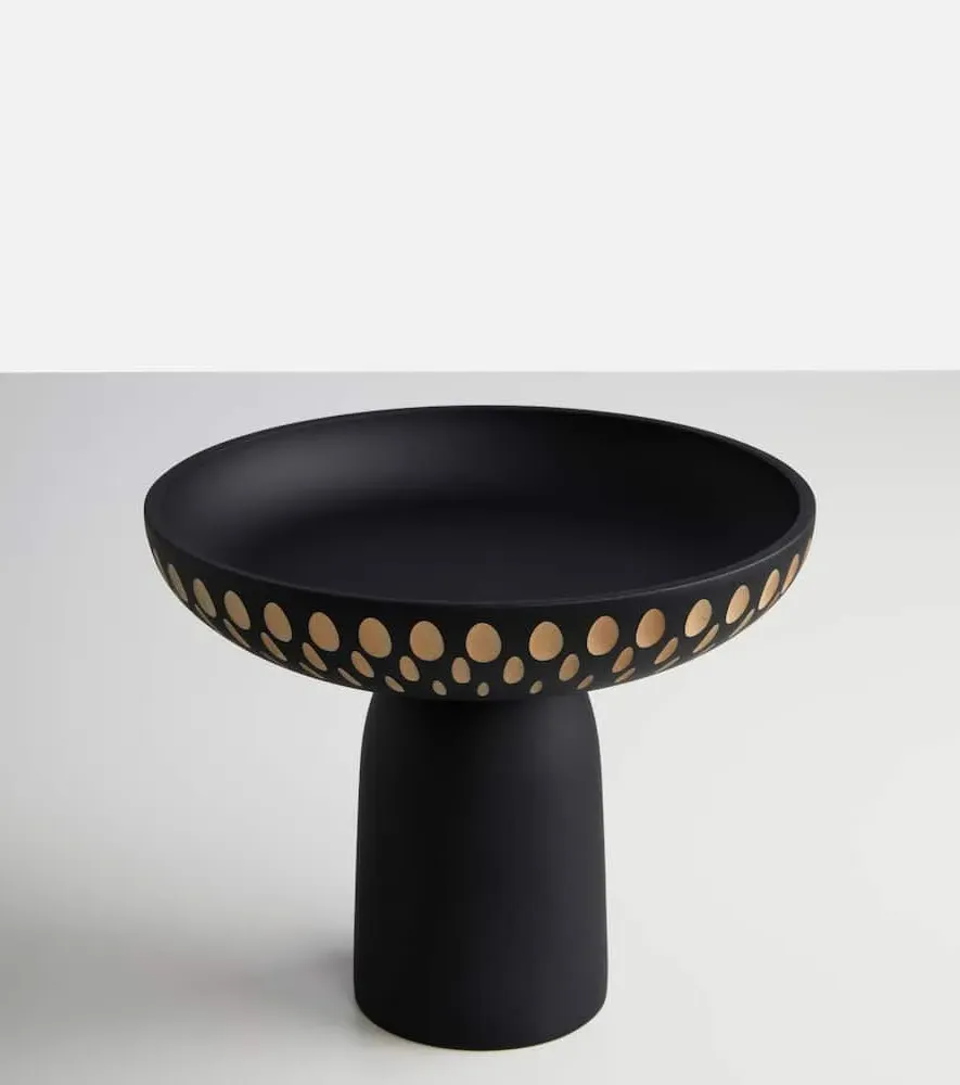 Nera Large Bowl - Black, Maple