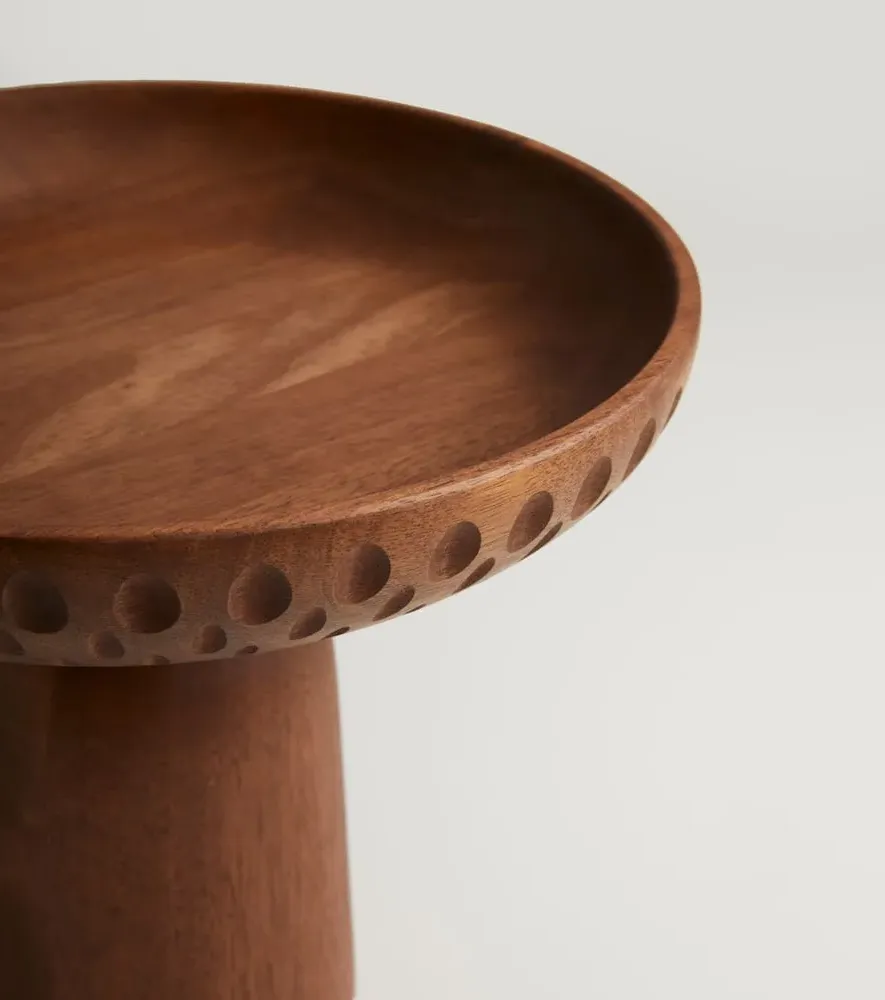 Nera Large Bowl - Brown, Walnut Wood