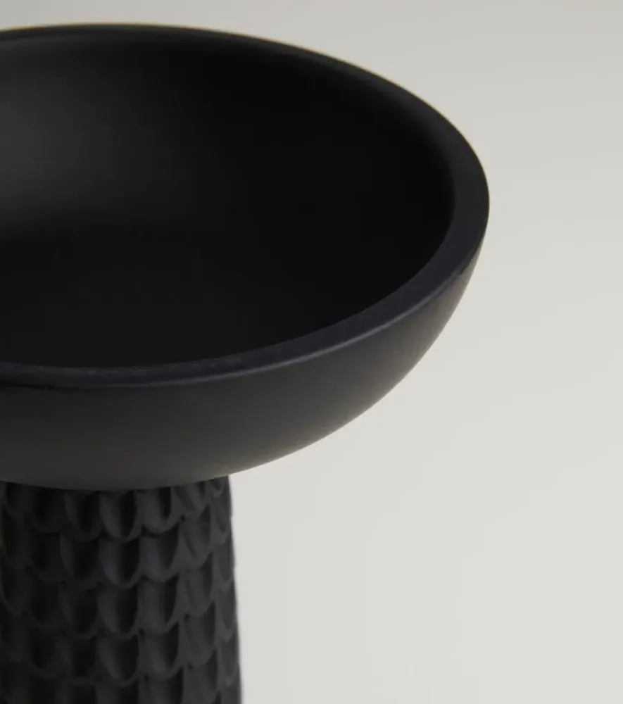 Nera Small Bowl - Black, Maple Wood