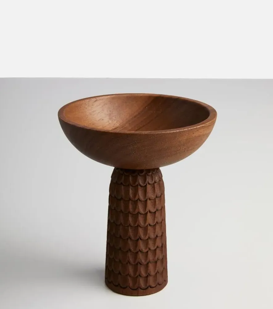 Nera Small Bowl - Brown, Walnut Wood