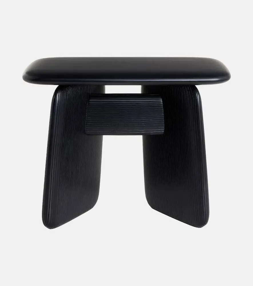 Stonehenge Stool by Ludovica and Roberto Palomba - Black, Wood