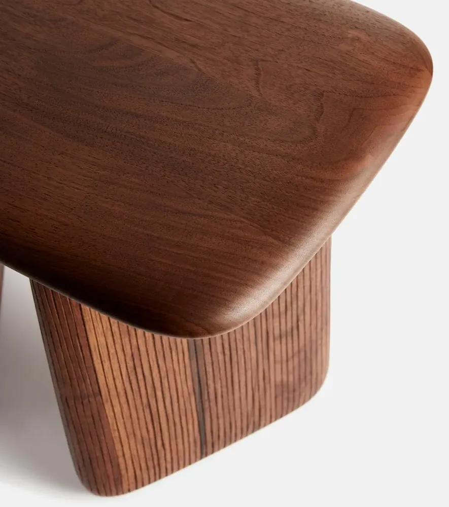 Stonehenge Stool by Ludovica and Roberto Palomba - Brown, Wood