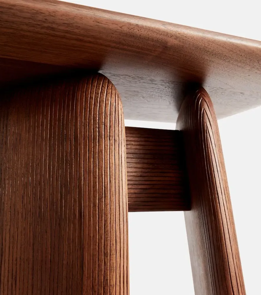 Stonehenge Stool by Ludovica and Roberto Palomba - Brown, Wood