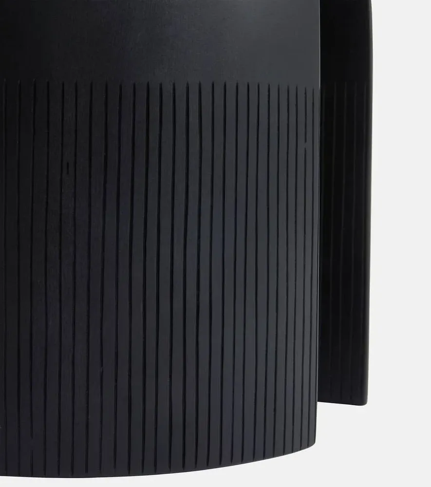 Unity Stool - Black, Maple Wood