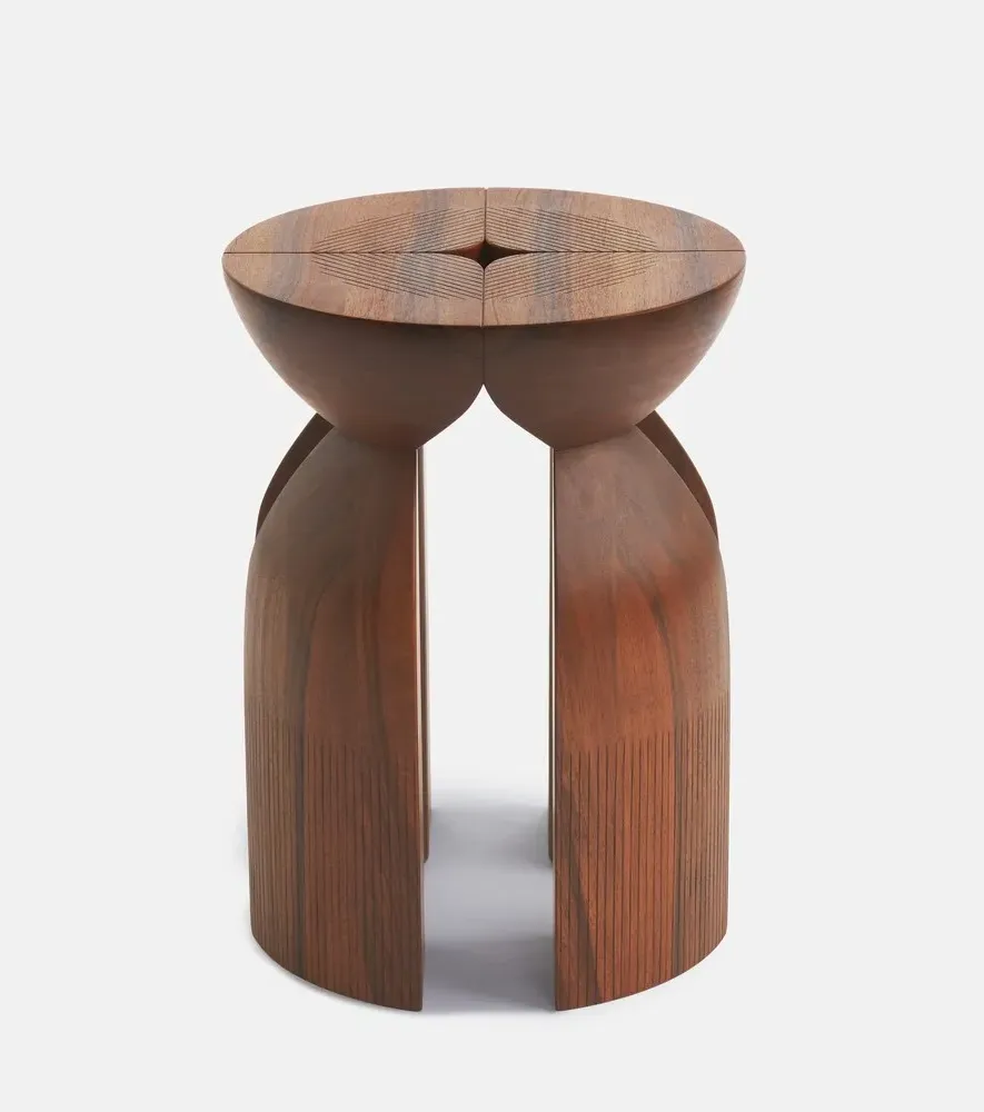 Unity Stool - Walnut by Mytheresa, image 5
