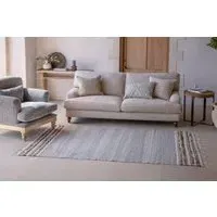 Aadita Rug - Grey, Jute & Wool