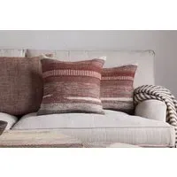 Aakash Wool Cushion Cover - Rust