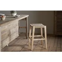 Aamani Counter Stool - Natural, Mango Wood alternate view