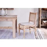 Aamani Dining Chair - Natural, Mango Wood alternate view