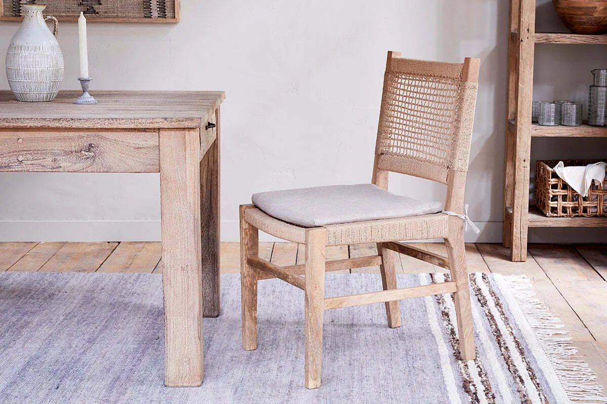 Aamani Dining Chair - Natural, Mango Wood product