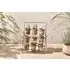 Abari 9-Pot Planter Stand - Aged Zinc