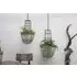 Abari Large Caged Hanging Planter - Aged Zinc