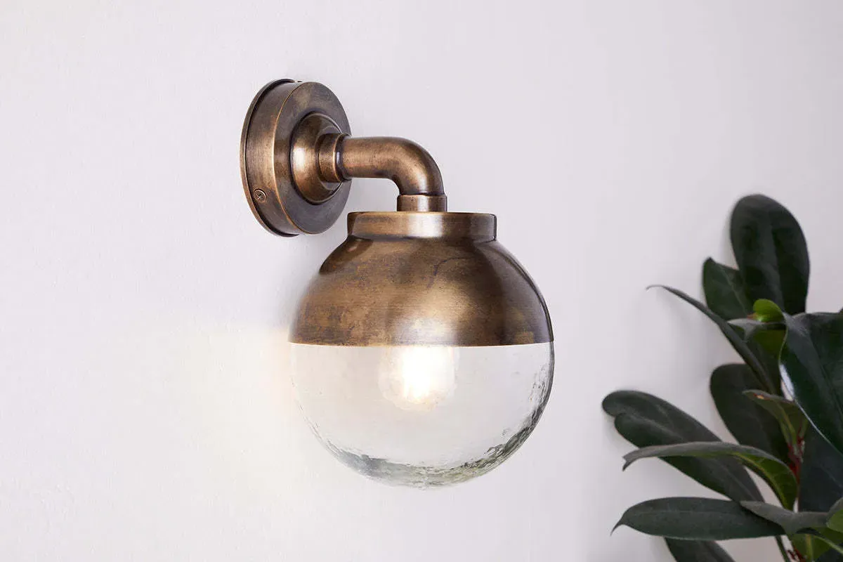 Abeo Outdoor Wall Lamp - Antique Brass product