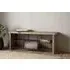 Abha Storage Bench with Cubbies - Natural, Reclaimed Wood