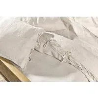 Adya King Size Duvet Cover - Natural, Linen