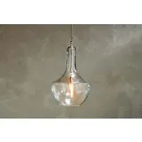 Agatarla Recycled Glass Pendant Light - Clear