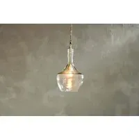 Agatarla Small Recycled Glass Pendant Light - Clear