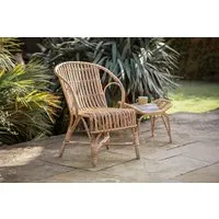 Ajaya Rattan Dining Chair - Natural alternate view