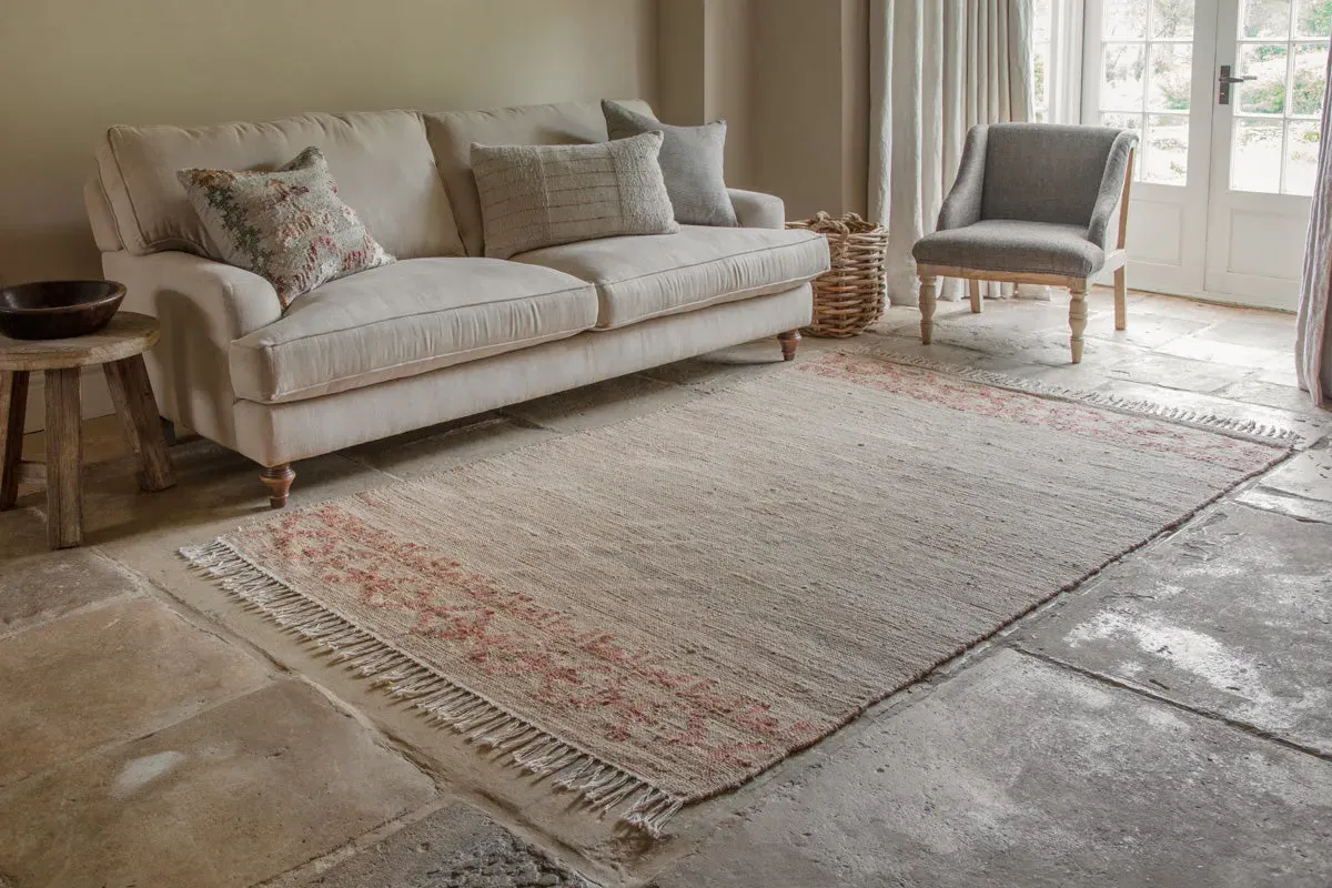 Akari Jute & Cotton Rug - Natural