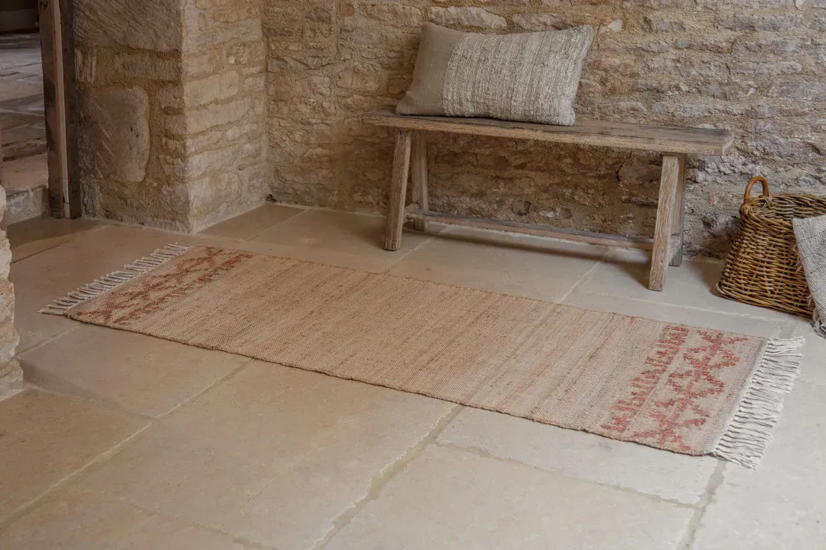 Akari Jute & Cotton Runner - Natural image