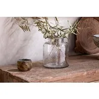 Akra Recycled Glass Vase - Clear alternate view