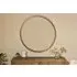 Almora Large Round Mirror - Antique Brass