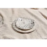 Ama Side Plate - Splatter, Stoneware