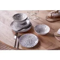 Ama Splatter Dinnerware Set of 12