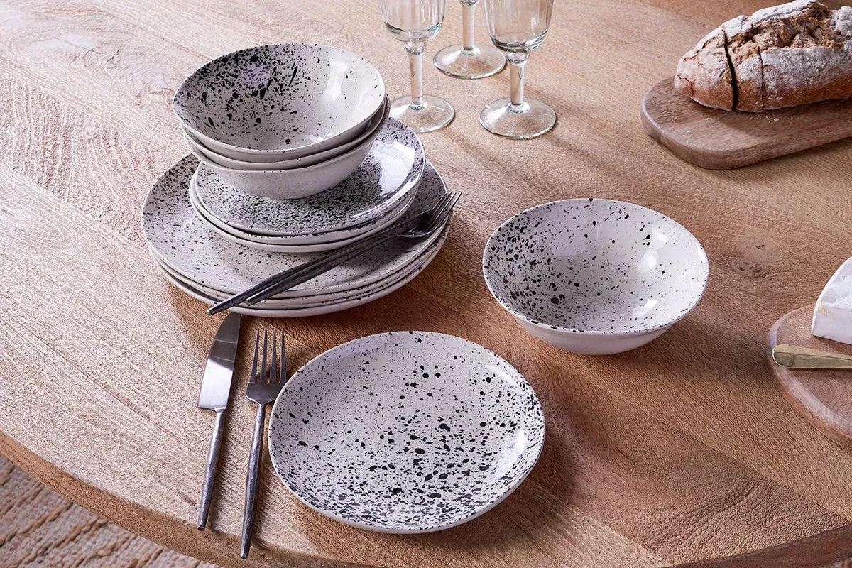 Ama Splatter Dinnerware Set of 12 image