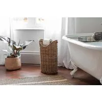Amandi Rattan Toilet Roll Holder - Natural alternate view