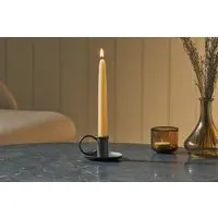 Amri Iron Candlestick - Antique Black