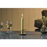 Amri Iron Candlestick - Antique Brass