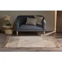 Anaisha Cotton & Jute Rug - Natural