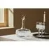 Anara Etched Decanter - Clear Glass