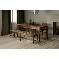 Anbu Small Dining Table - Washed Walnut, Acacia