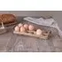 Anda Mango Wood Egg Holder - Natural