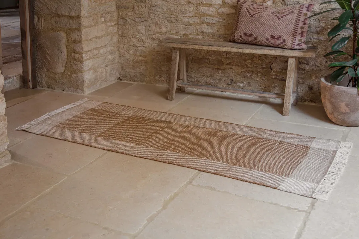 Andro Jute & Cotton Runner - Natural image