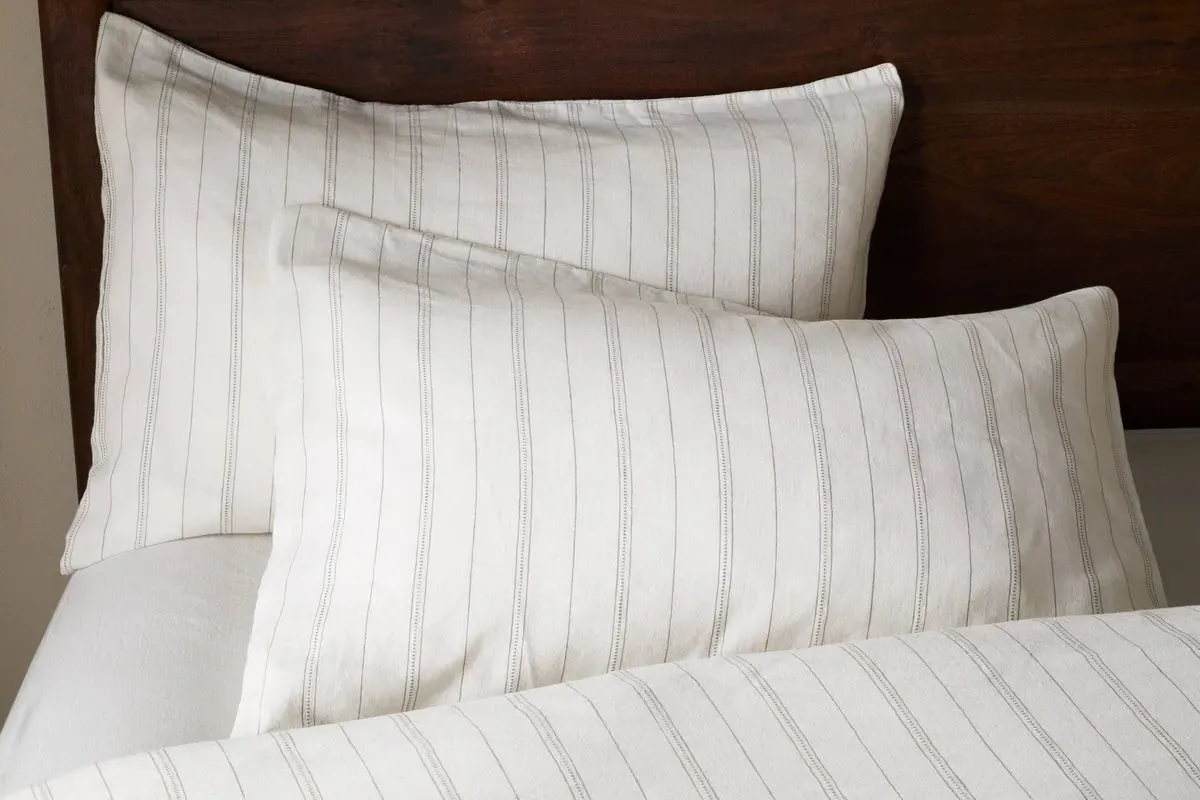 Anta Hemp & Cotton Housewife Pillowcases Set of 2 - Sage Green image