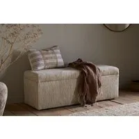 Aranya Storage Bench - Natural, Cotton & Jute alternate view
