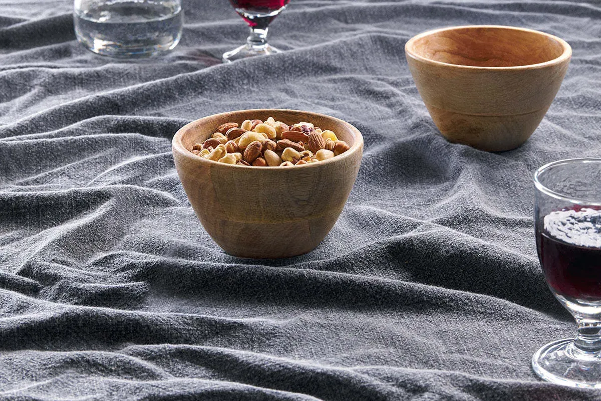 Artisan Small Wooden Bowl - Mango Wood product