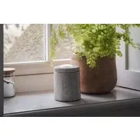 Asana Storage Jar - Grey, Marble