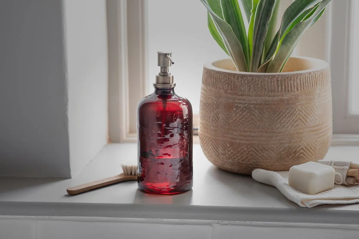 Avamali 1 Litre Recycled Glass Refill Bottle - Amber image