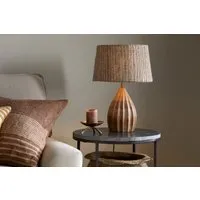 Awaa Teardrop Table Lamp Base - Natural, Mango Wood alternate view